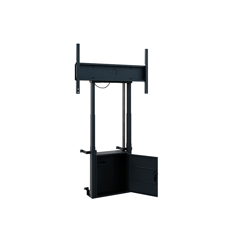 Hagor HP Twin Lift FW-B - electric height adjustable lift system for floor-wall mounting - 55-86 inch - VESA 900x600mm - up to 120kg - Black