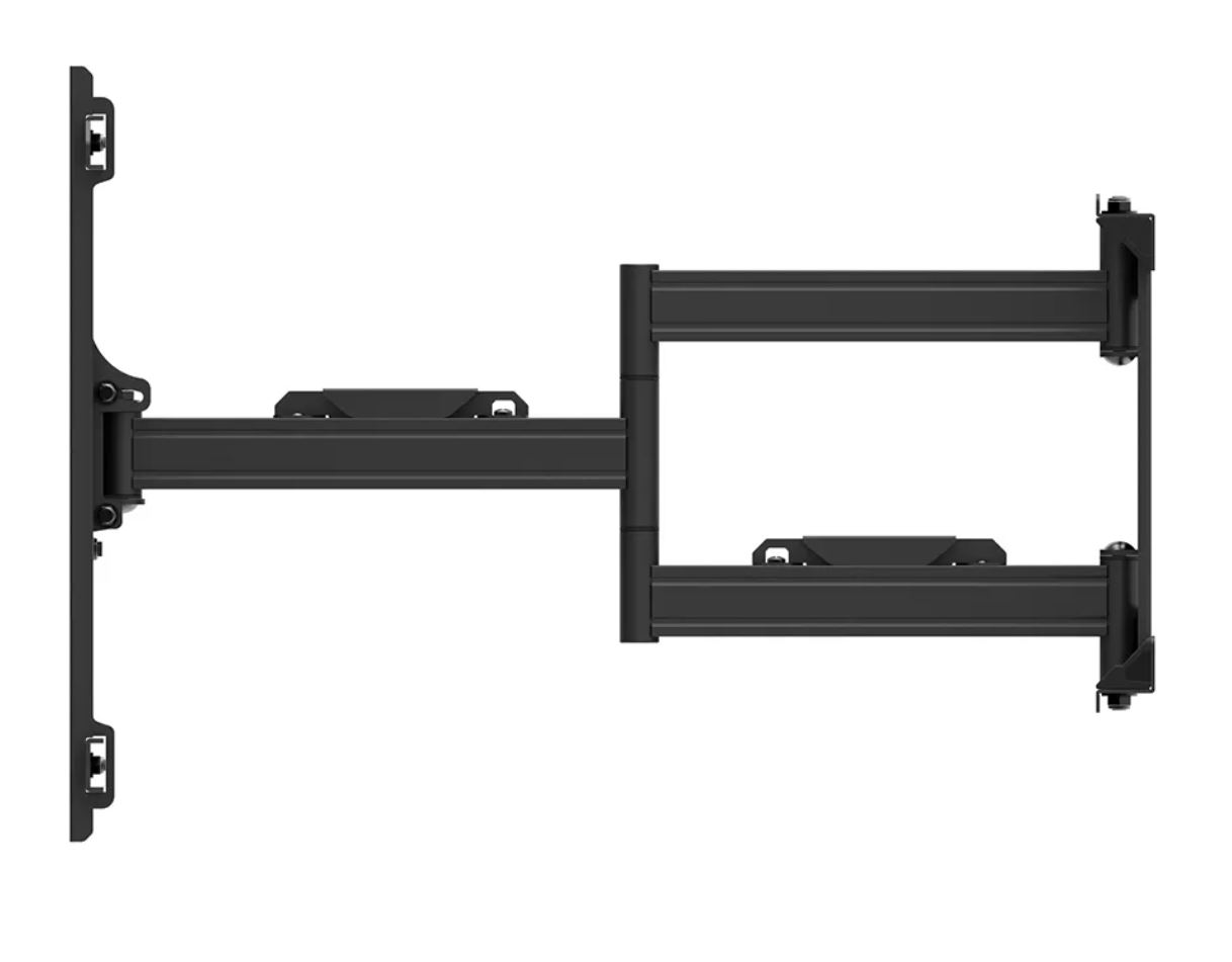 Neomounts WL40S-850BL18 - schwenk- und neigbare Wandhalterung - 43-86 Zoll - VESA 800x400mm - bis 60kg - Schwarz