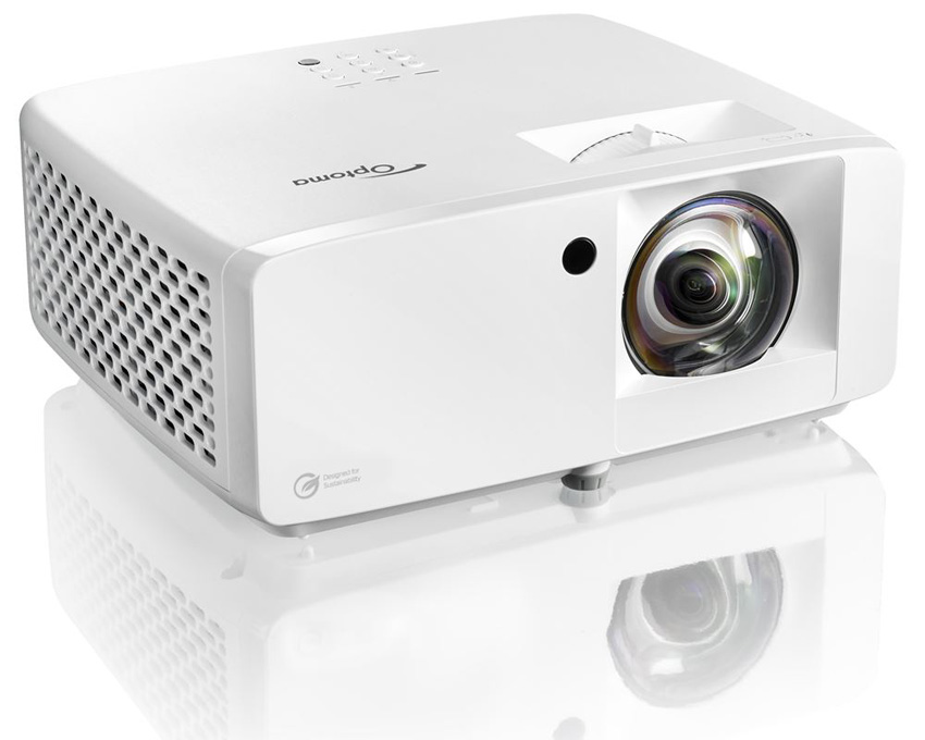Optoma ZH450ST - Full-HD - 4200 Ansi - Kurzdistanz - Laser - DLP-Projektor - Weiss