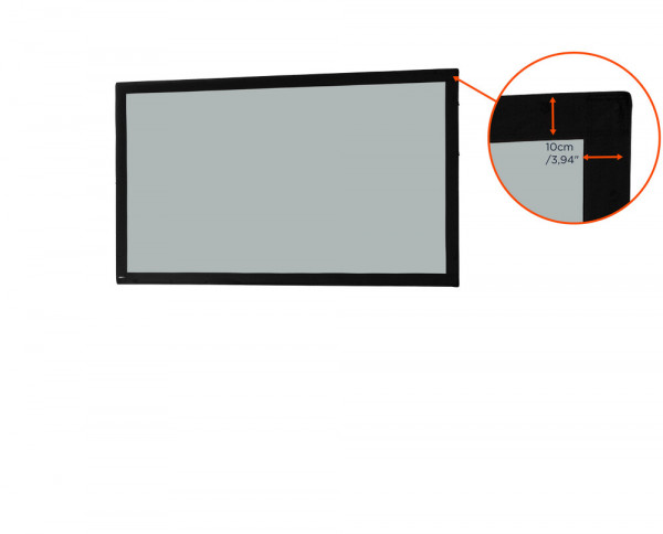 celexon screen fabric for Mobil Expert - 16:9 - BM 366 x 206 - rear projection