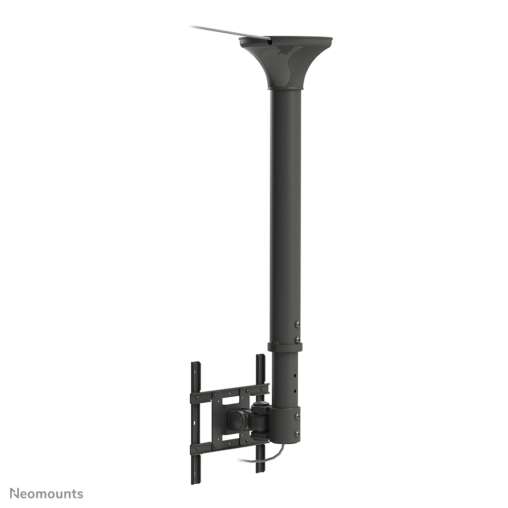 Neomounts FPMA-C200BLACK - adjustable ceiling mount - 10-40 inch - VESA 200x200mm - up to 20kg - black
