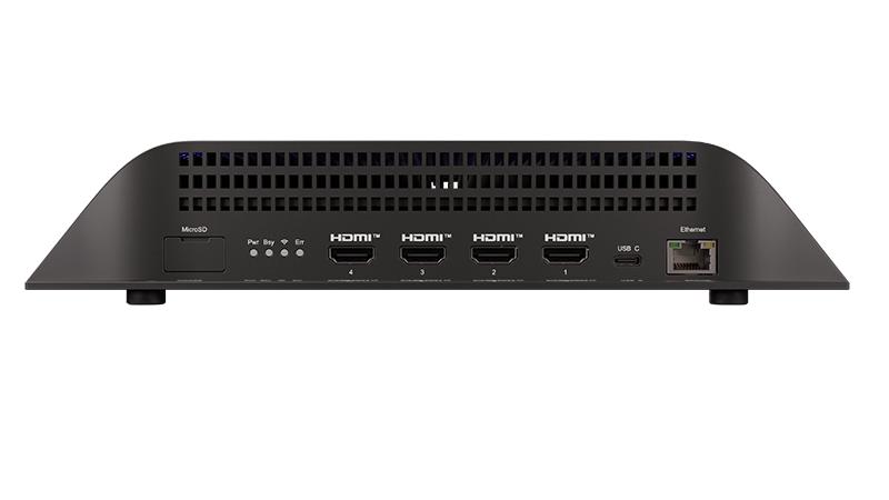 BrightSign XC4055 Elite Digital Signage Player - (4xVideo) Multi-Headed 8K Player - 3D Graphics Capable - XC5 Series