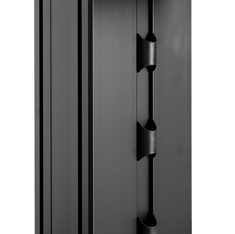 Hagor Touch Lift Pro - höhenverstellbares mobiles Touch-Liftsystem - 42-86 Zoll - VESA 800x600mm - bis 150 kg - schwarz