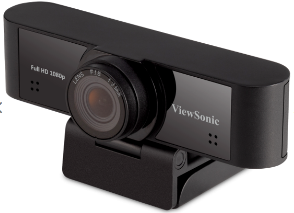 ViewSonic VB-CAM-001 - HD Webcam - 1080p ultra wide - USB Kamera mit Mikrofon - kompatibel mit Windows und Mac
