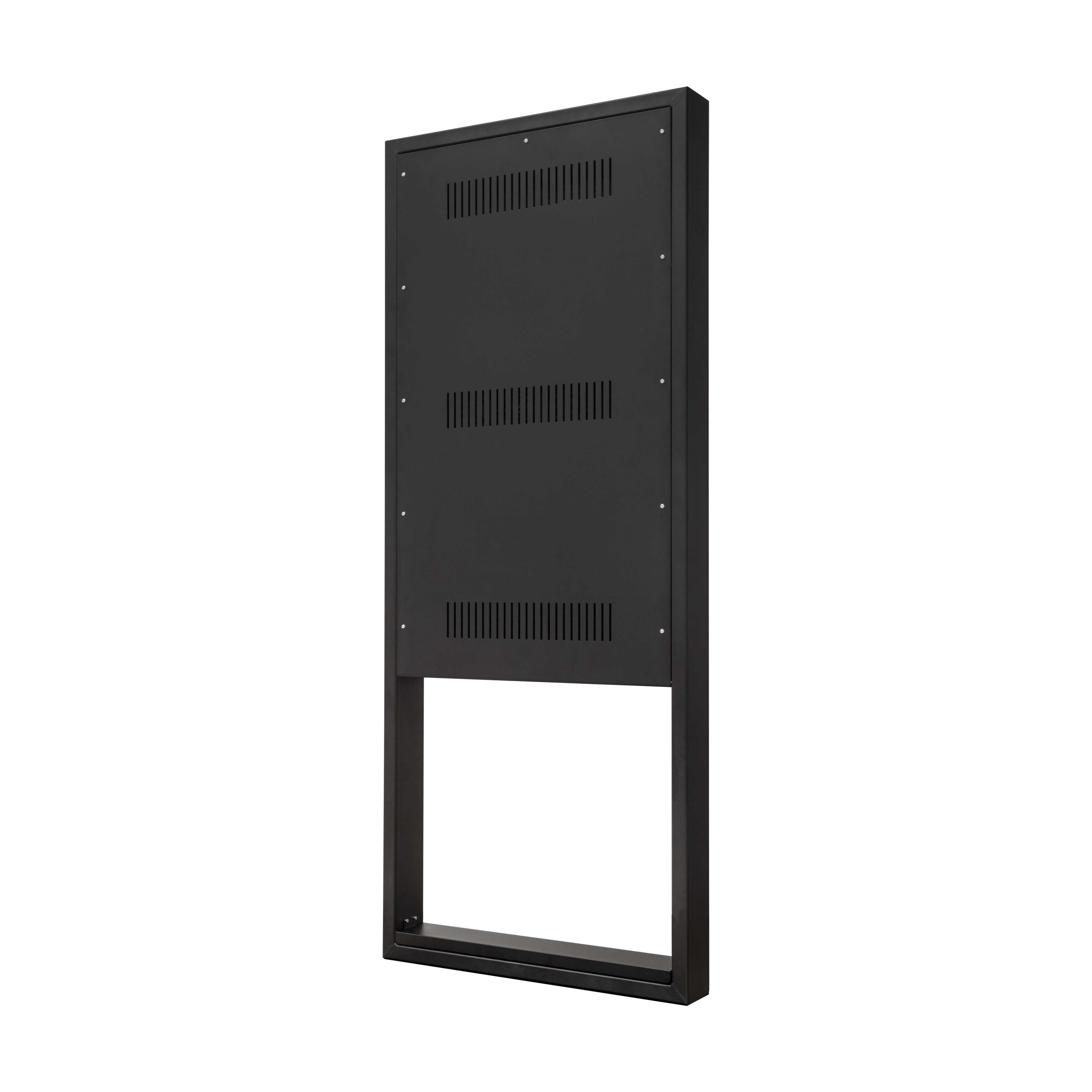 Digitale Outdoor Stele Design DIOTOTEMD55ESF - 55 Zoll - mit Samsung OH55A-S Display - 3500 cd/m² - Full-HD - 1920x1080 Pixel - 24/7 