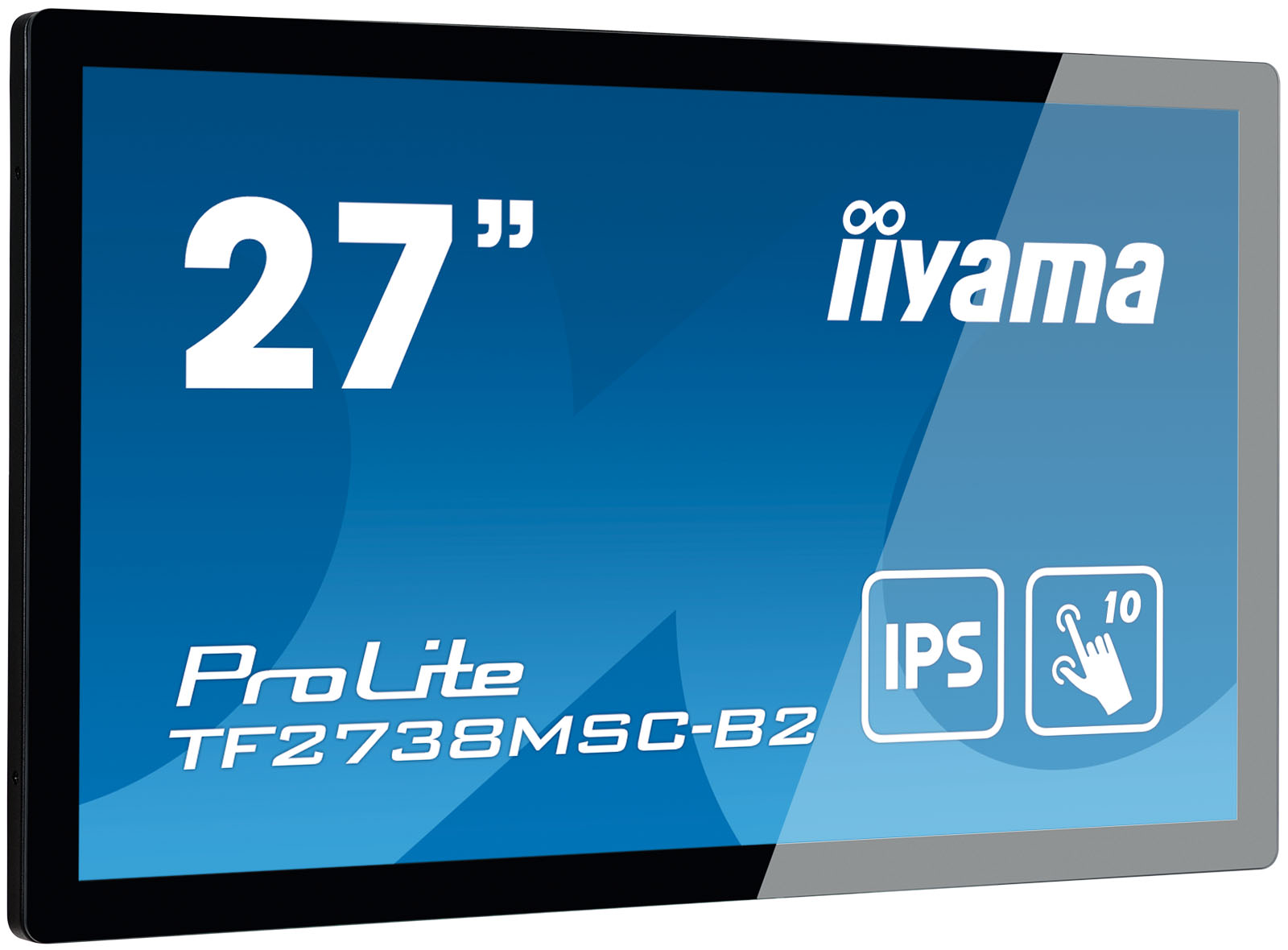 iiyama ProLite TF2738MSC-B2 - 27 Zoll - 425 cd/m² - Full-HD - 1980x1080 Pixel - Open Frame - 10 Punkt - Touch Display