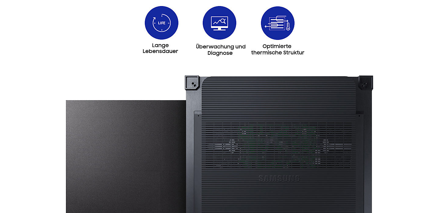 Samsung IF025HS LED-Videowall-Module sind schlank, Staub- und Schmutzressistent
