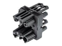 Wieland Verteilerblock 7444000342 - 1x Stecker / 3x Buchse - Adapter für Power Connector Wieland Verteilerblock 7444000342 - 1x Stecker / 3x Buchse - Adapter für Power Connector