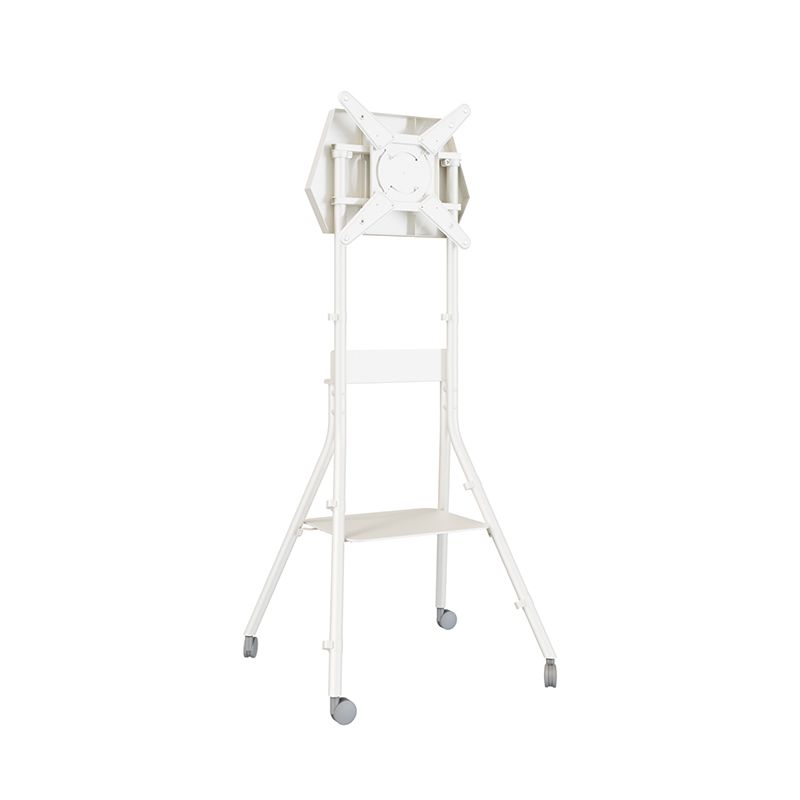 Hagor ST One:Quick - höhenverstellbares mobiles Standsystem - LG One:Quick 43 Zoll / 55 Zoll - 35 kg - VESA 400x400mm - Weiss 8232