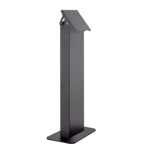 Hagor vis-it Tilt Floormount 22 – 43 Zoll Black - Indoorstele zur Bodenmontage mit stufenloser Neigungseinstellung - VESA 200x200mm - bis 18kg - Schwarz 2338