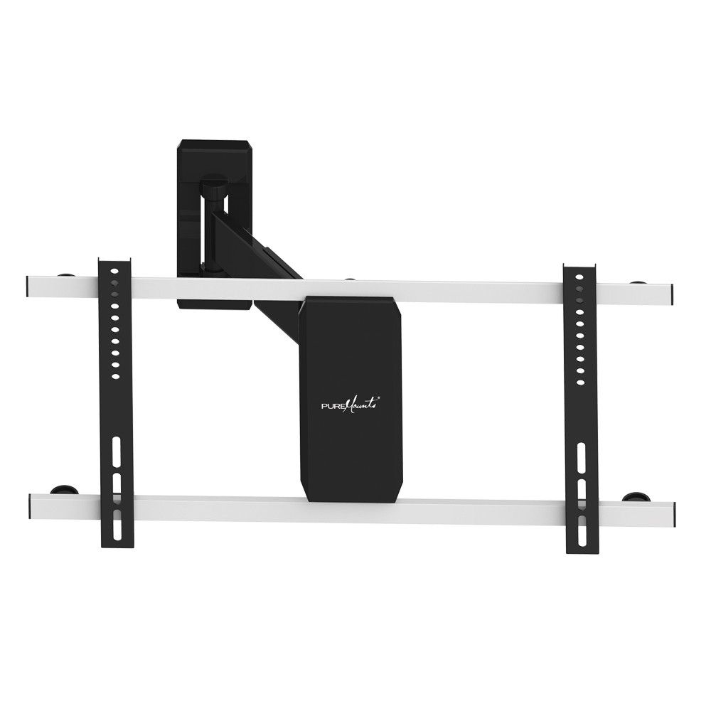 PureMounts PM-EASYFLEX-65 - schwenk- und neigbare Wandhalterung für Displays von 37 bis 70 Zoll - VESA 600x400mm - bis 30kg - Schwarz