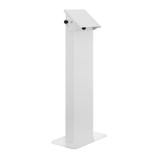 Hagor vis-it Tilt Floormount 22 - 43 Zoll White - Indoorstele zur Bodenmontage mit stufenloser Neigungseinstellung - VESA 200x200mm - bis 18kg - Weiß 2339